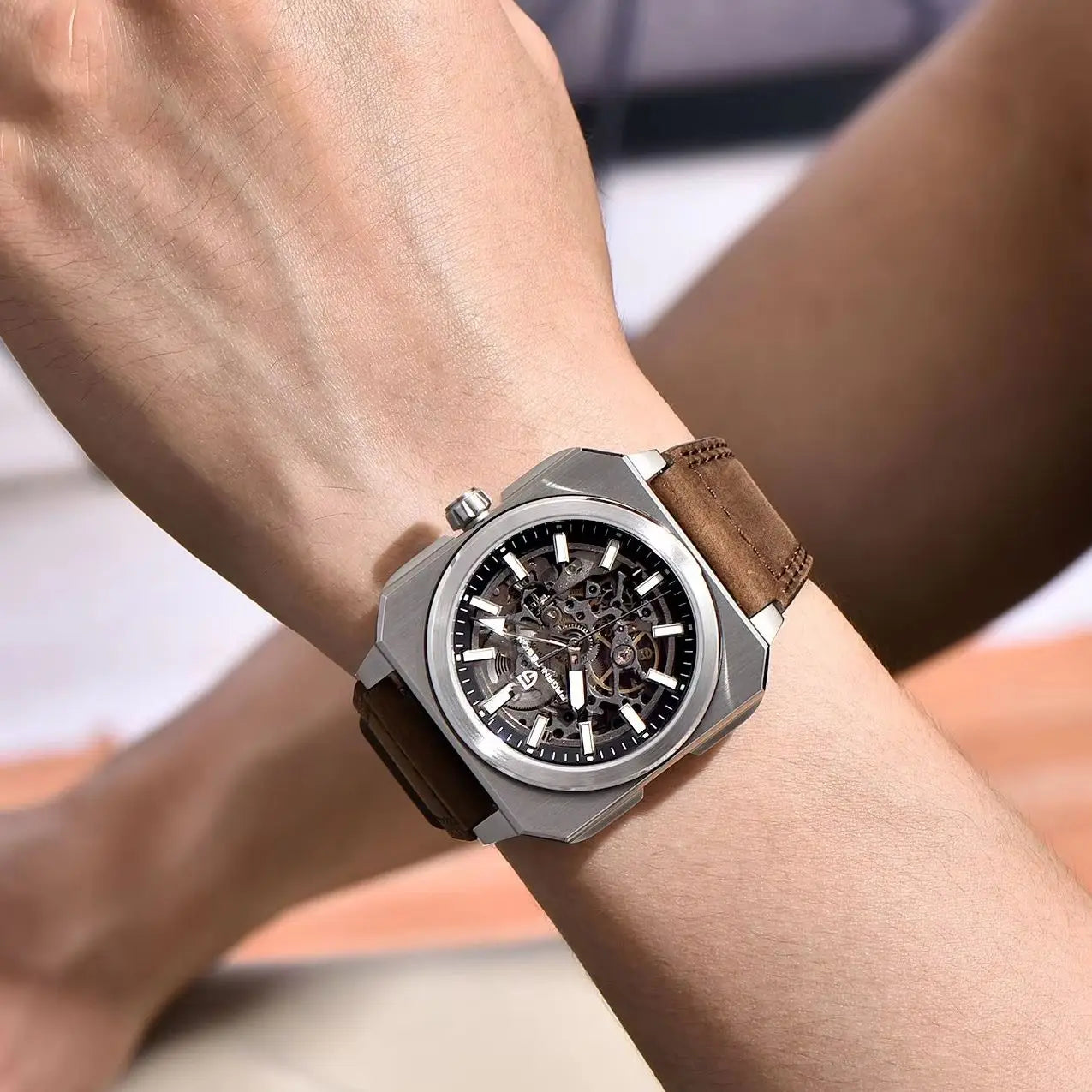 Montre Homme Automatique Squelette Sport Pagani Design PD-1791 – CLEVI Paris