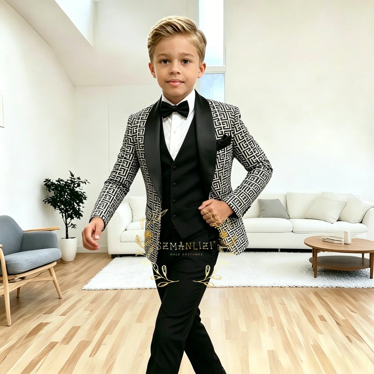 Costume enfant 3 pièces pour cérémonie – CLEVI Paris