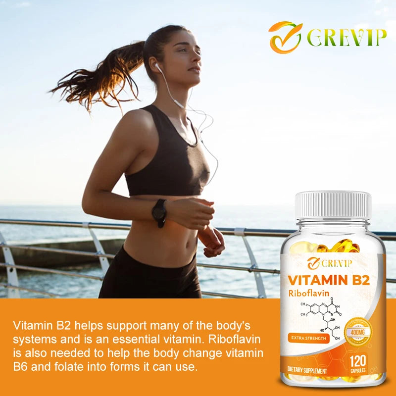 Vitamine B2 riboflavine en gélules – CLEVI Paris