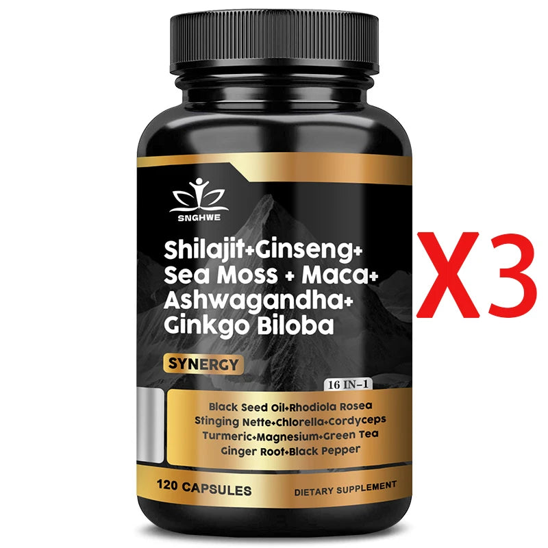 Shilajit et plantes en gélules SNGHWE – CLEVI Paris