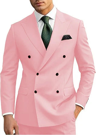 Costume homme 2 pièces double boutonnage – CLEVI Paris