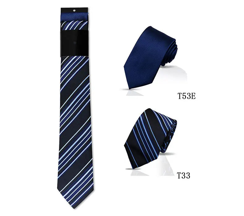 Ensemble de 2 cravates homme élégantes – CLEVI Paris