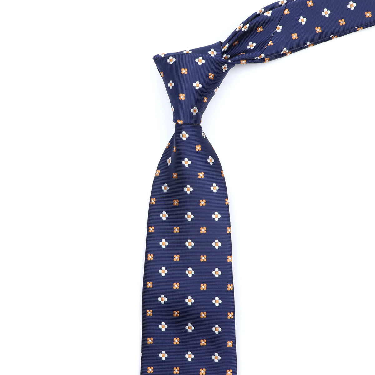 Cravate homme rayée motif paisley 145 cm – CLEVI Paris