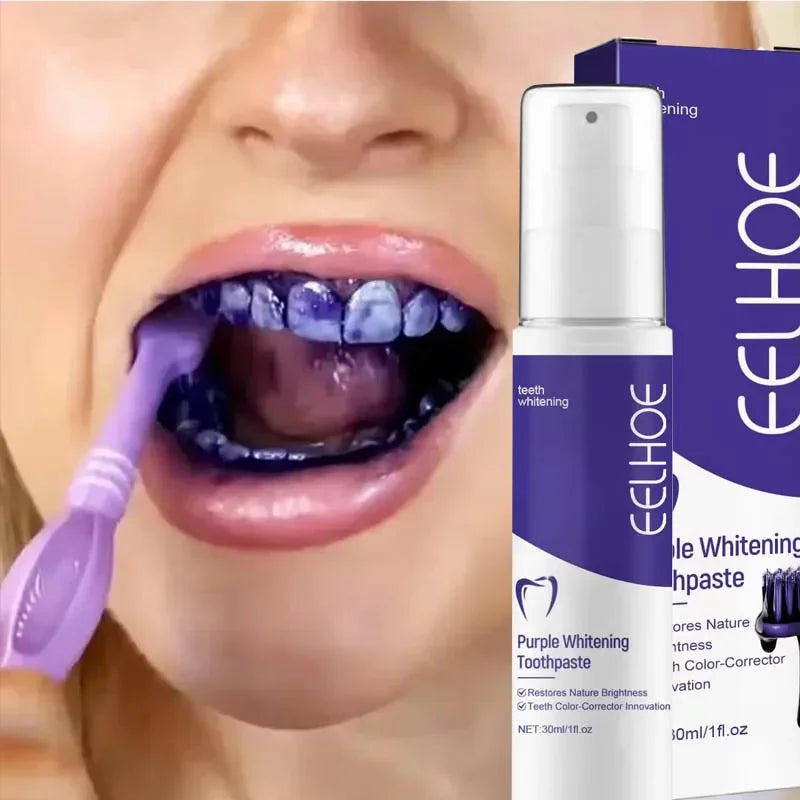 Sérum Dentifrice Blanchissant Eelhoe | Blanchiment, Soin Gencives & Haleine Fraîche | Format Pompe 30ml – CLEVI Paris