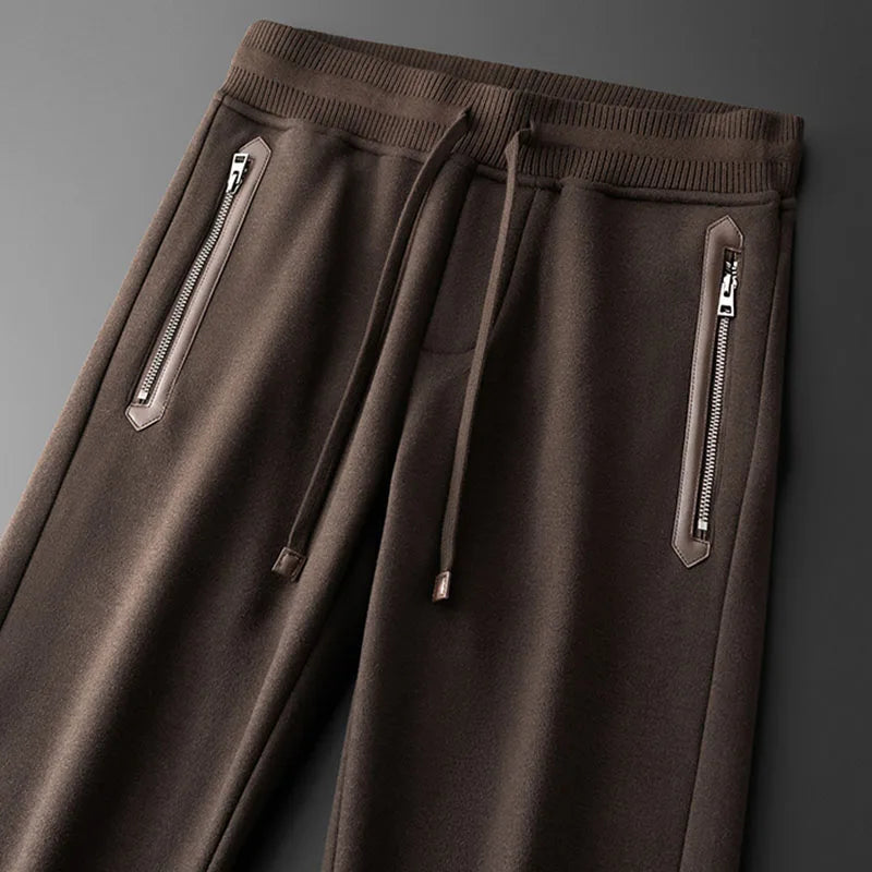 Ensemble homme en maille à poches zippées – CLEVI Paris