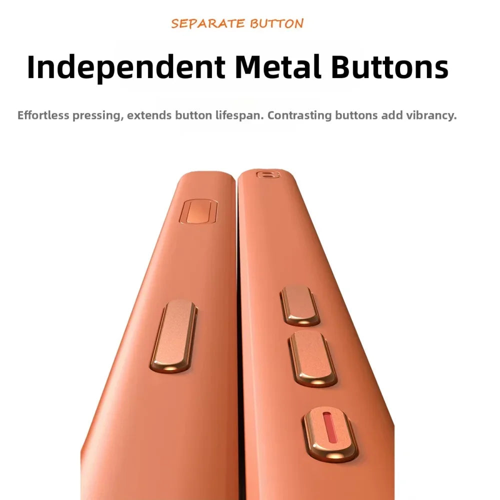 Coque iPhone transparente à boutons métal – CLEVI Paris