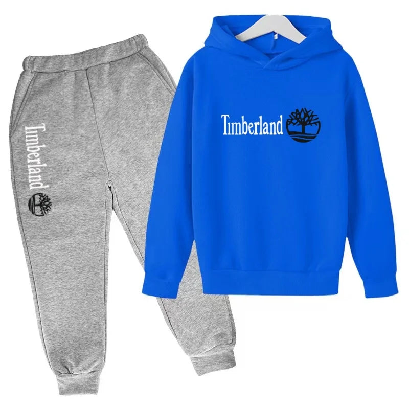 Ensemble enfant sweat à capuche et pantalon – CLEVI Paris
