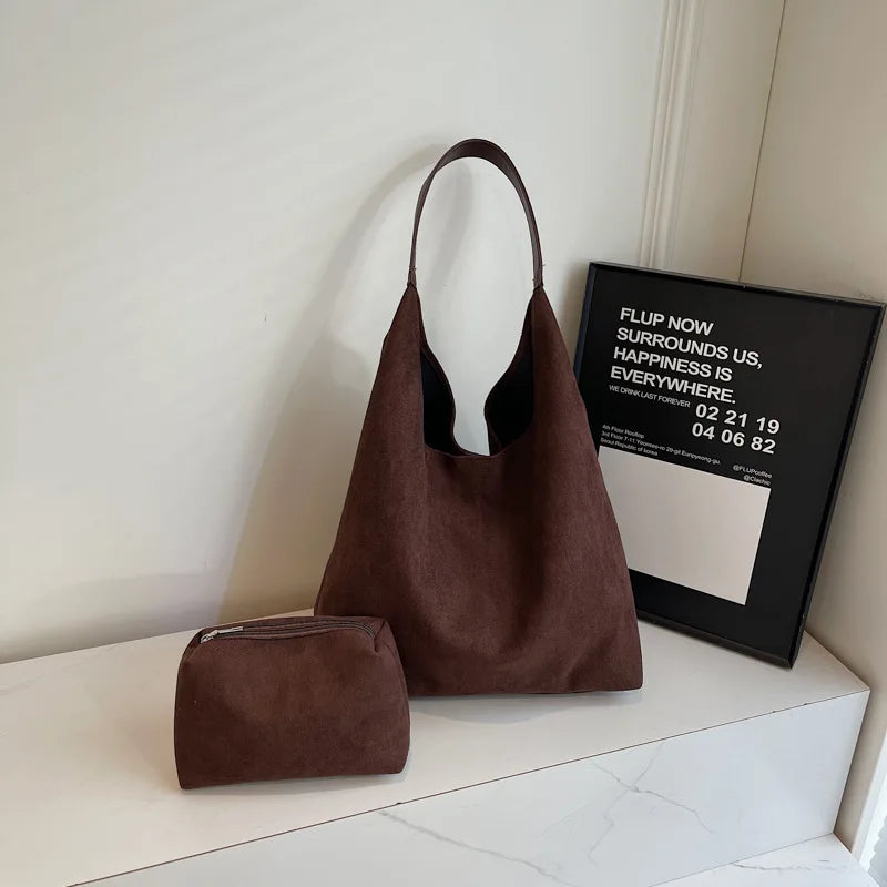 Cabas PU Matte Femme Grande Capacité Luxe Casual 2025 – CLEVI Paris