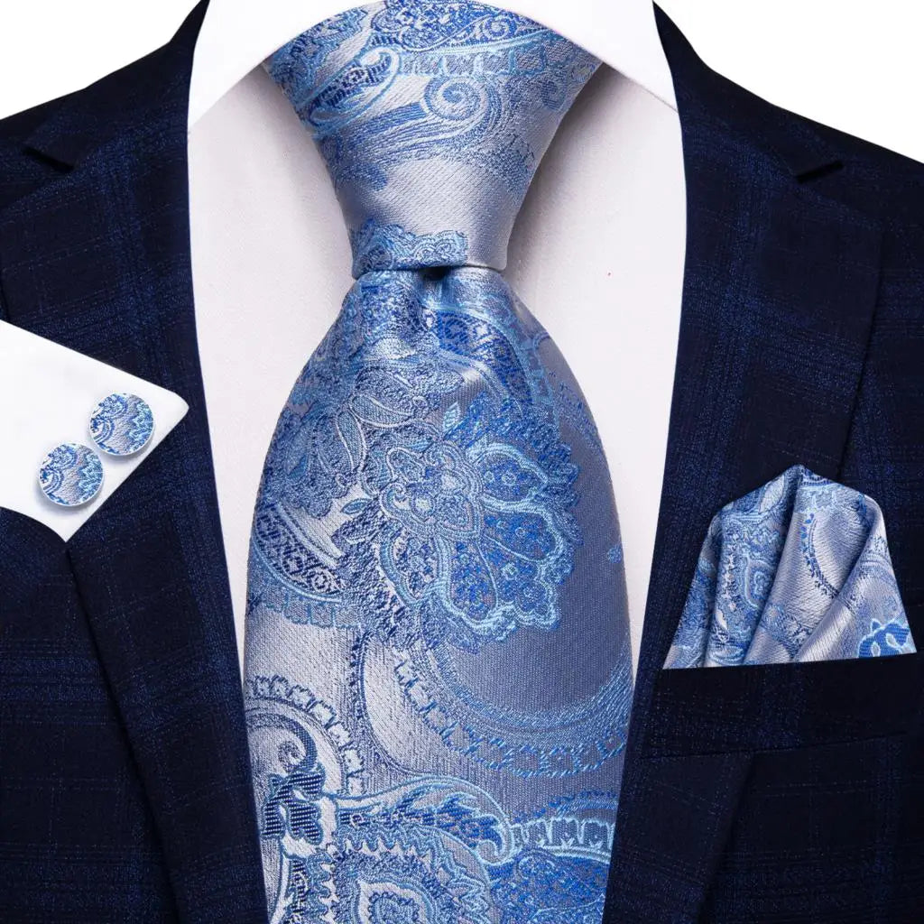 Ensemble Cravate à Carreaux Homme – CLEVI Paris