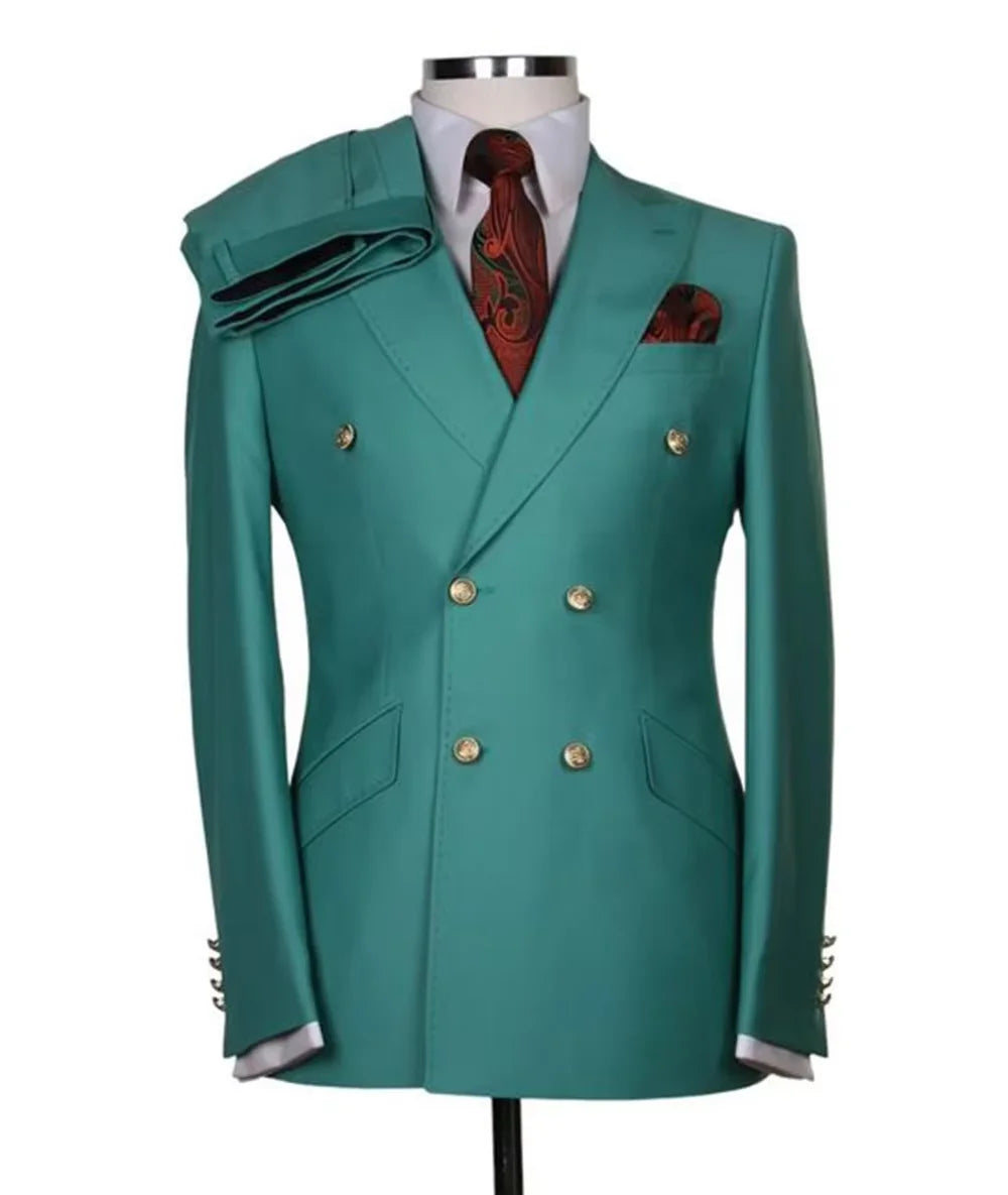 Costume croisé 2 pièces homme – CLEVI Paris