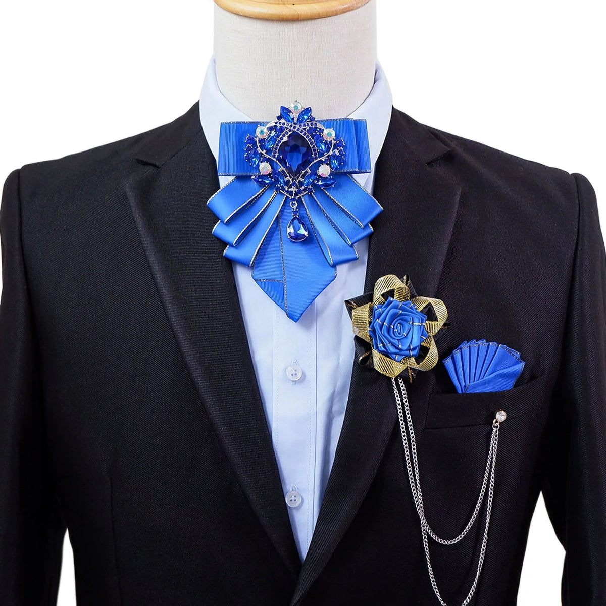Nœud papillon strass, accessoire élégant – CLEVI Paris
