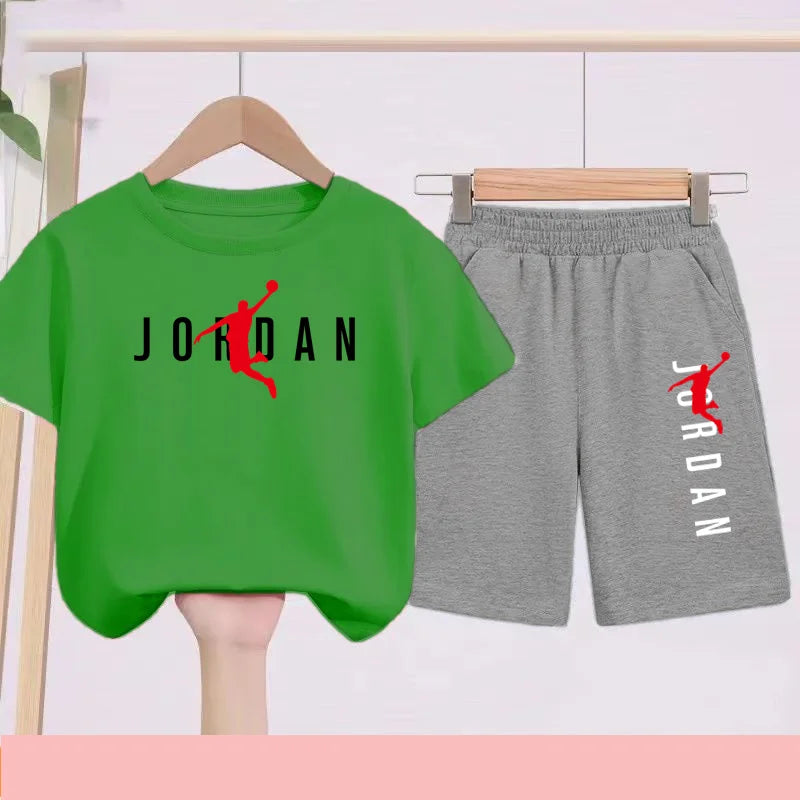 Ensemble enfant imprimé style sportif – CLEVI Paris