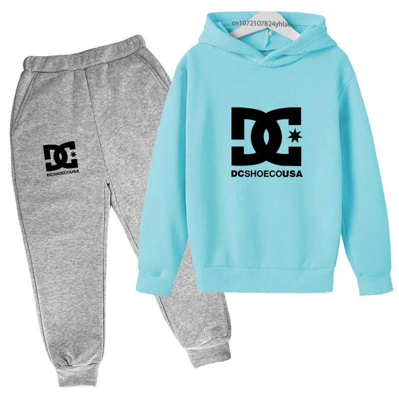Ensemble enfant sweat à capuche et pantalon – CLEVI Paris