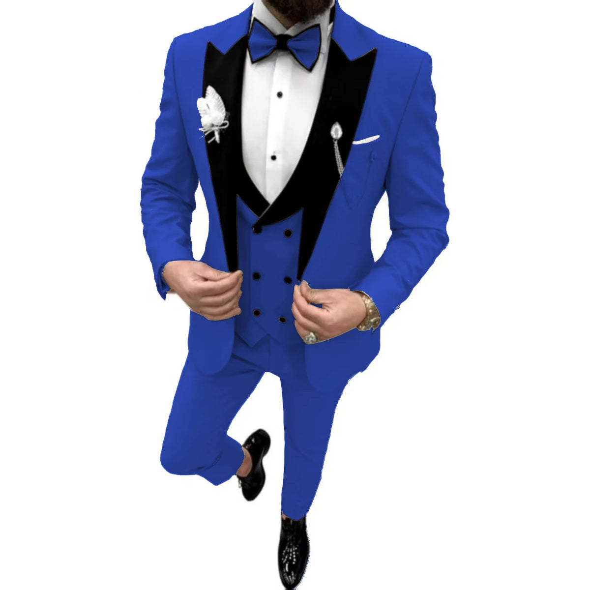 Costume 3 pièces homme velours – CLEVI Paris