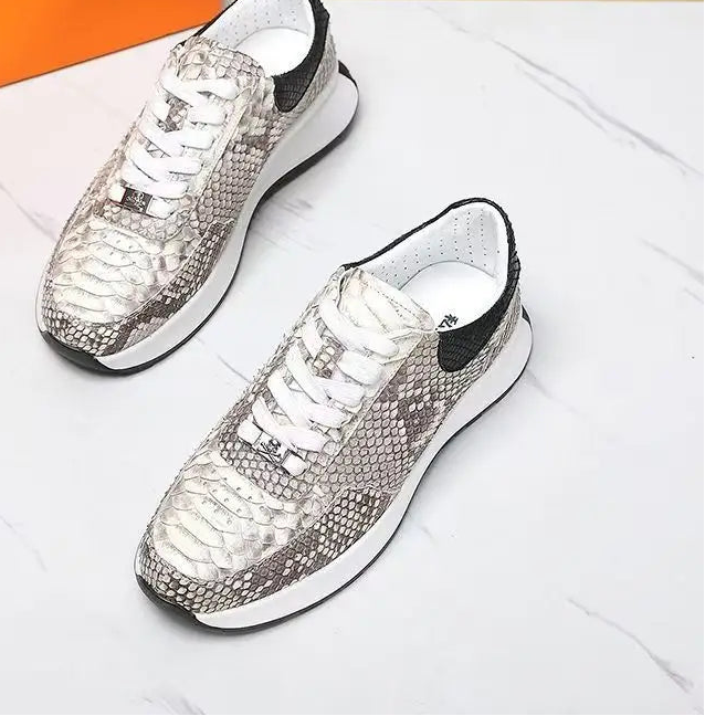 Sneakers basses homme à lacets – CLEVI Paris