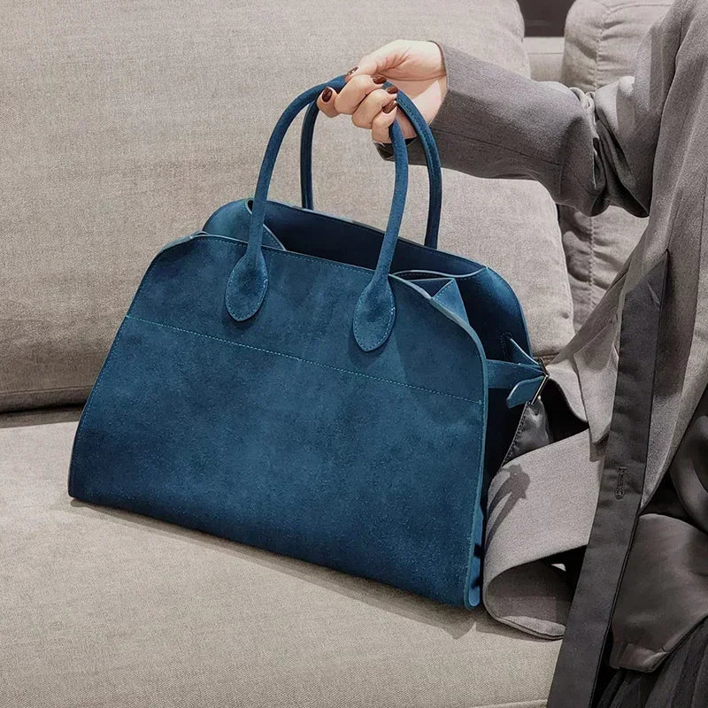 Grand Sac Cabas Cuir Véritable Vintage Femme 5 Coloris – CLEVI Paris