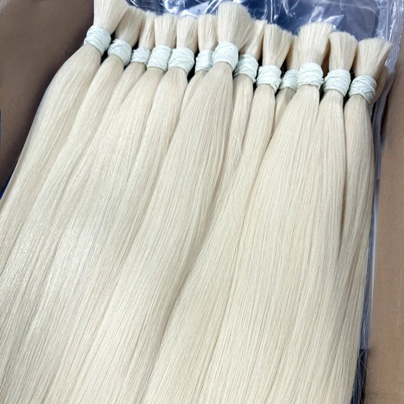 Mèches Vrac Cheveux Humains 100% Naturels – Blonde 613 & Ombré Virgin Hair – CLEVI Paris