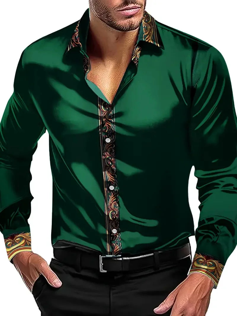 Chemise Homme à Motif – CLEVI Paris