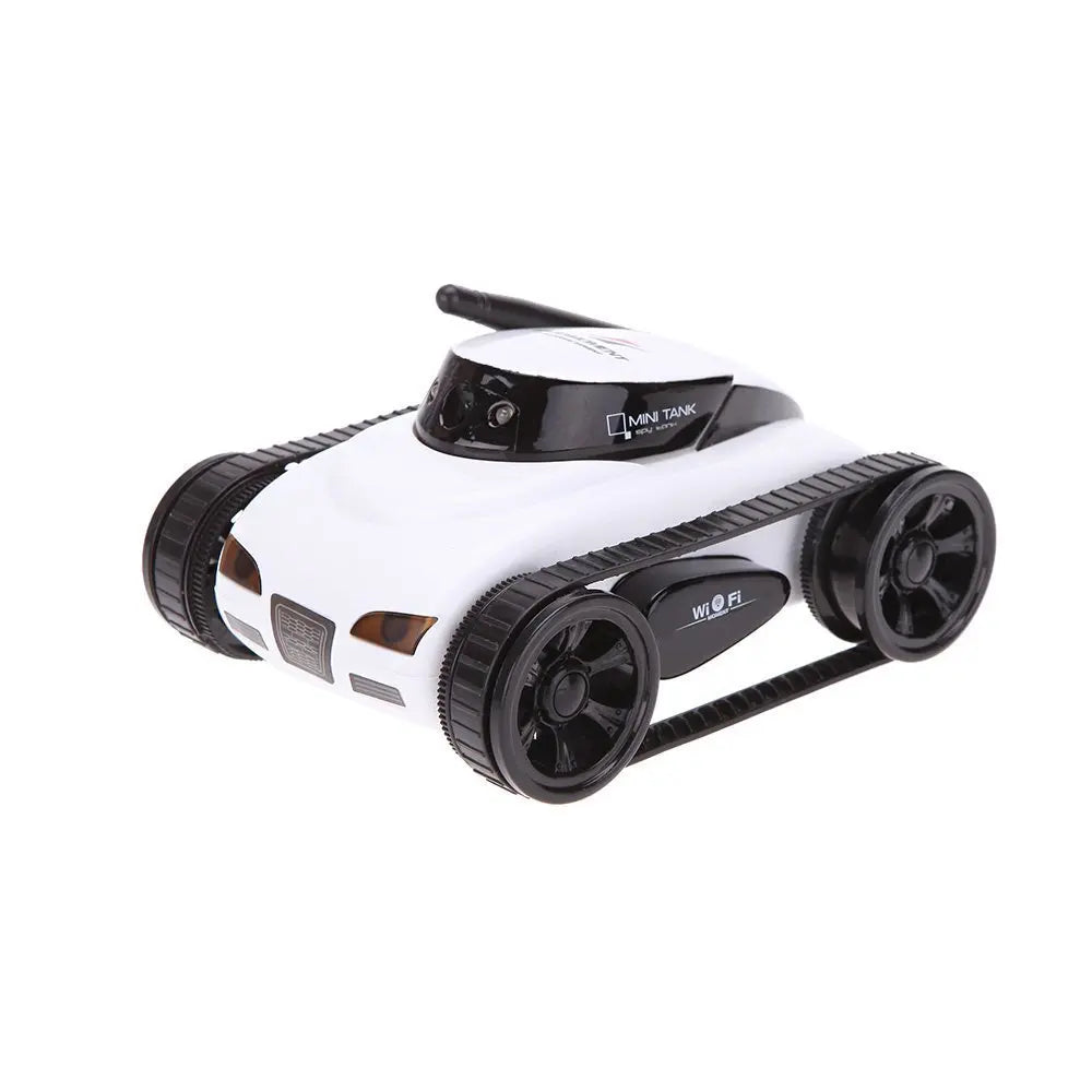 Tank Télécommandé FPV WiFi JIKEFUN Q101 – Caméra HD, Transmission en Direct & Contrôle par Application – CLEVI Paris