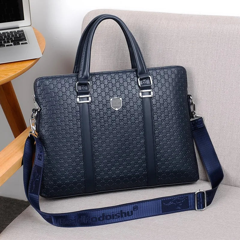 Serviette Business Homme Cuir PU – CLEVI Paris