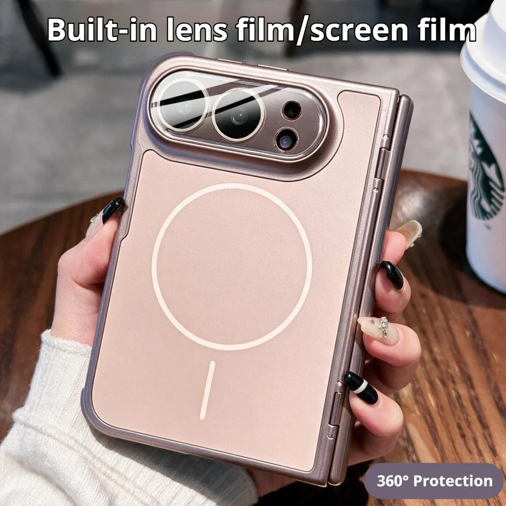 Coque iPhone Duo mate MagSafe et charnière – CLEVI Paris