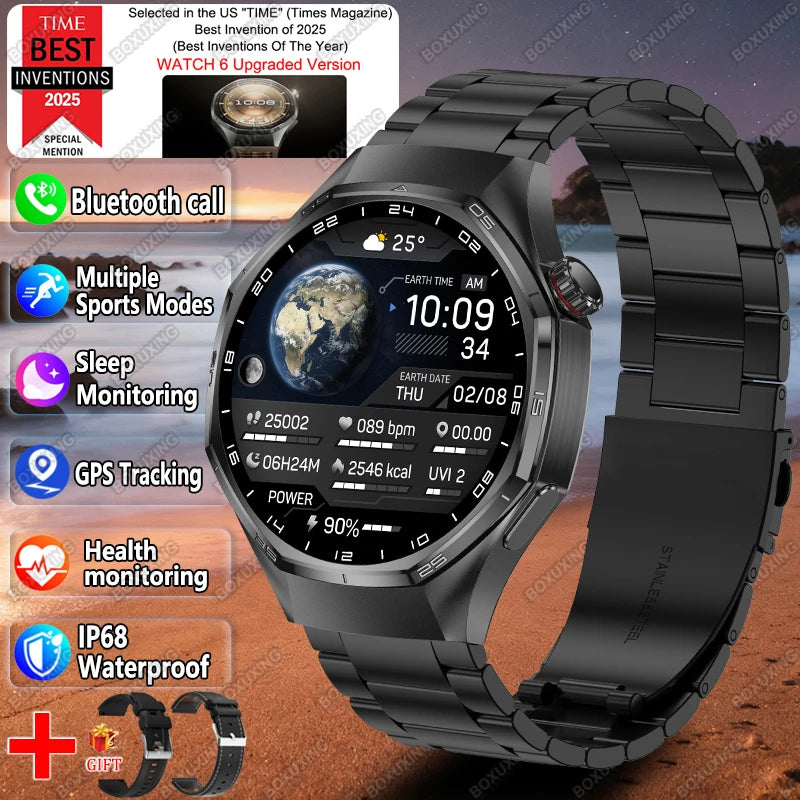 Montre Watch 6 Pro AMOLED 1,5″ Bluetooth – CLEVI Paris