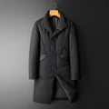 Manteau homme en duvet à col montant – CLEVI Paris