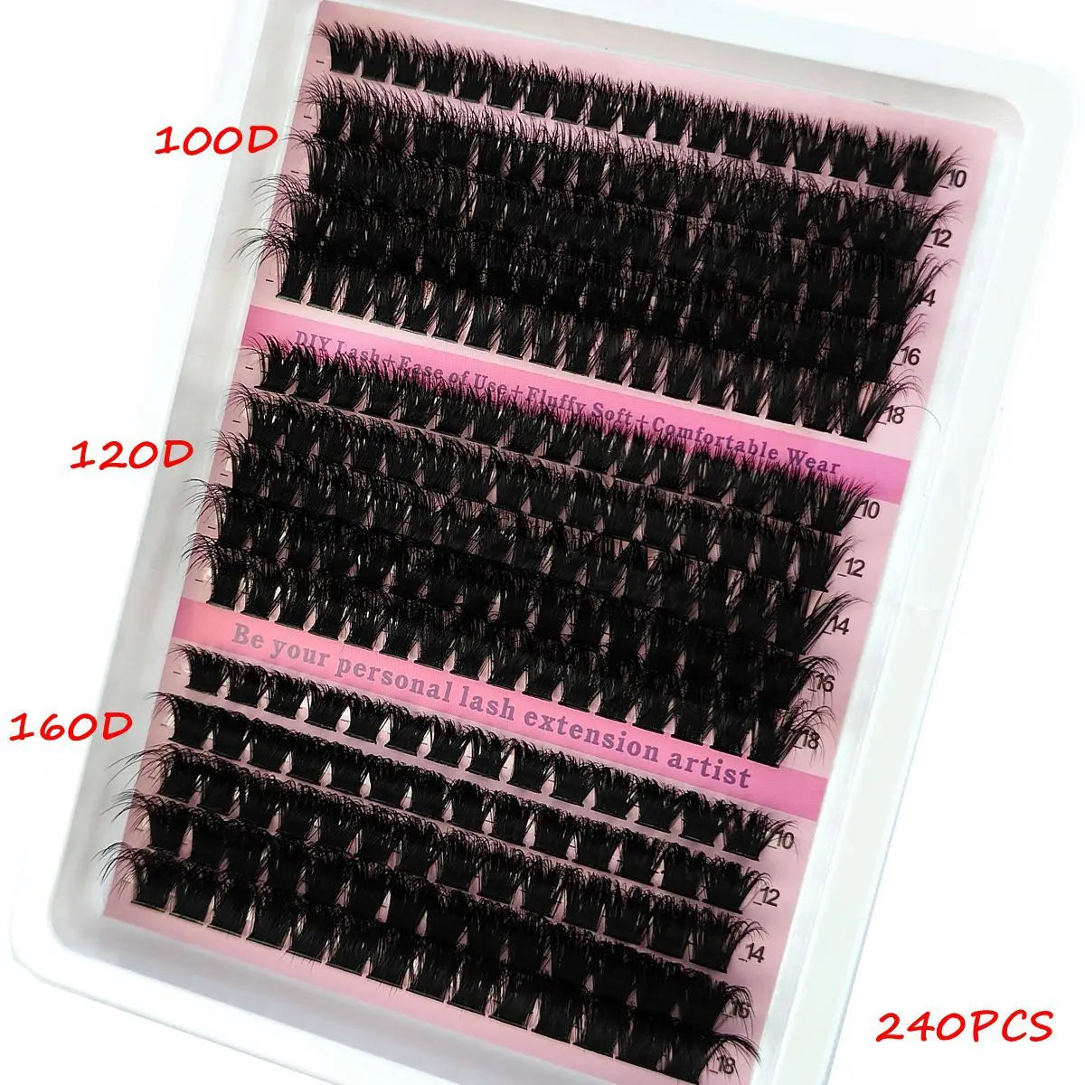 Cils en grappes DIY HBZGTLAD – CLEVI Paris