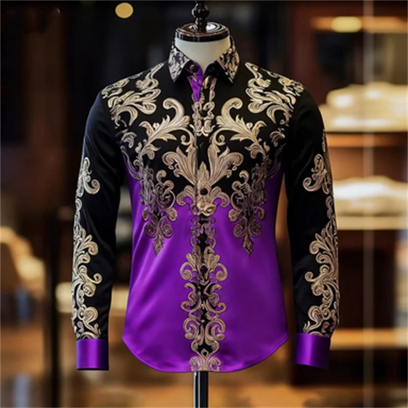 Chemise Homme Rétro Soie & Fibre de Bambou – CLEVI Paris