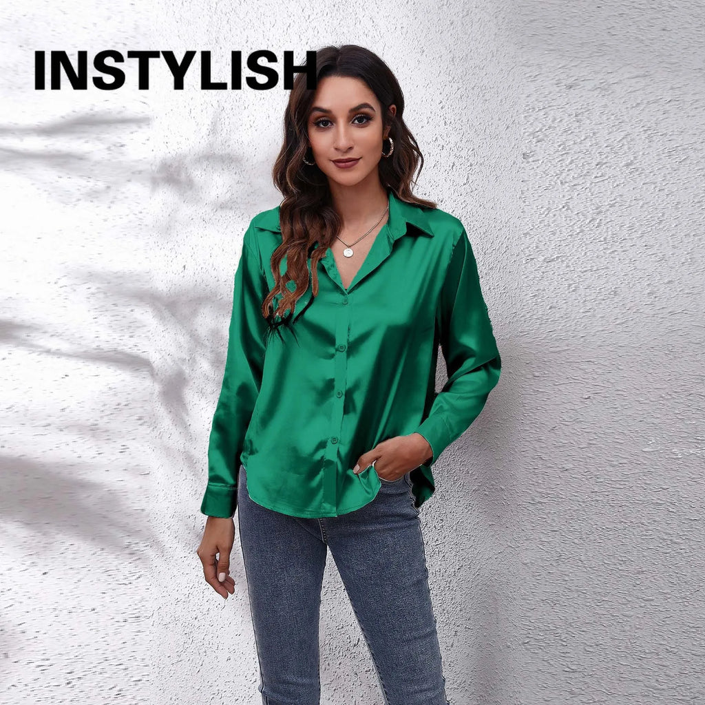 Chemise ample manches longues femme – CLEVI Paris