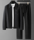 Ensemble homme denim veste zippée et pantalon – CLEVI Paris