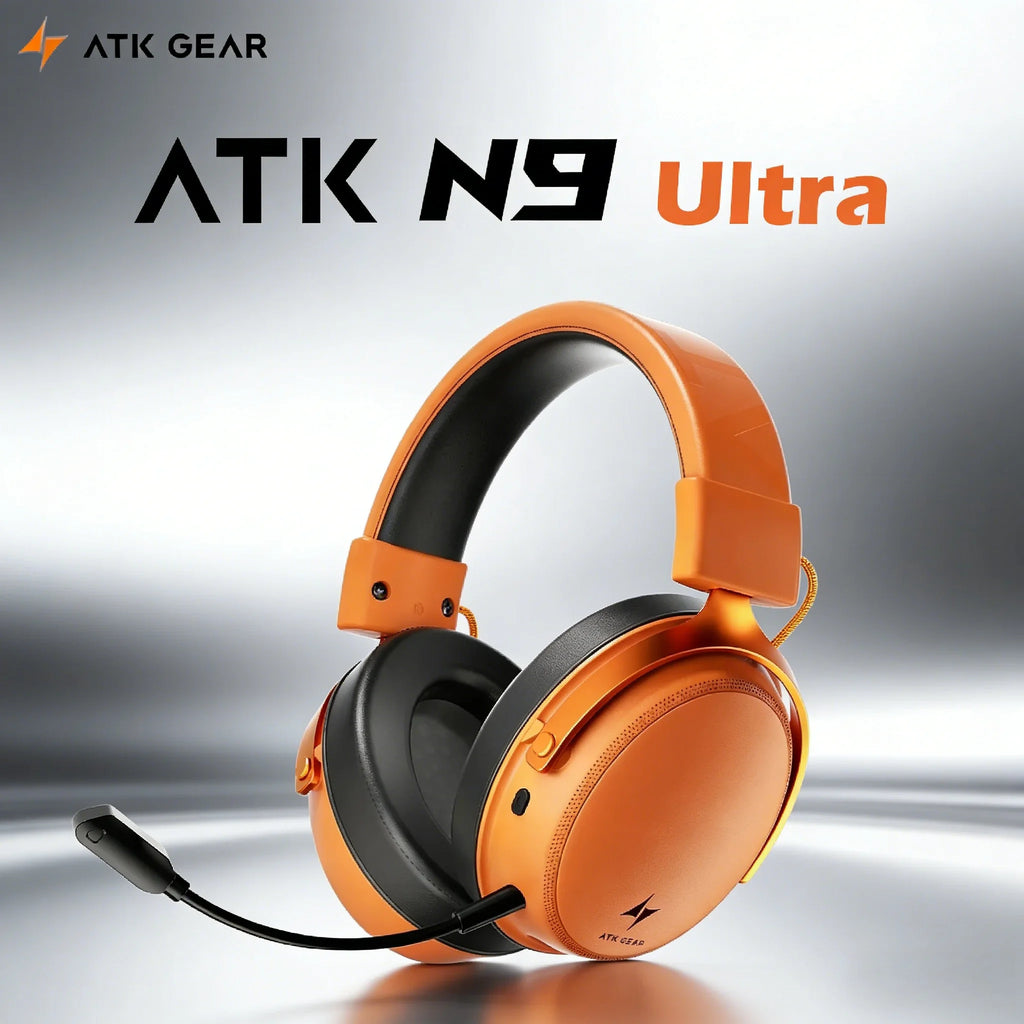 Casque Gaming ATK N9 Pro 4 Modes 2.4GHz 10ms Surround – CLEVI Paris