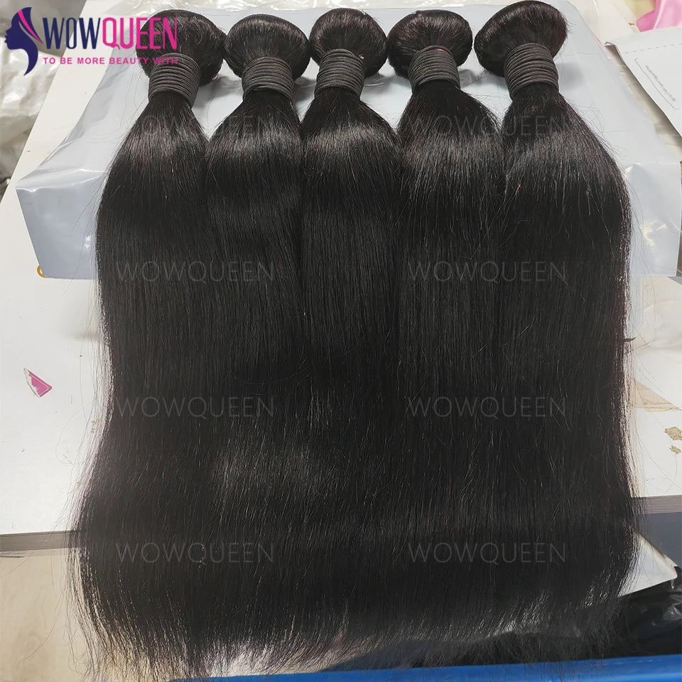 Bundles Cheveux Humains Lisses Remy Hair 12-32 Pouces – 1 à 4 Pièces – CLEVI Paris