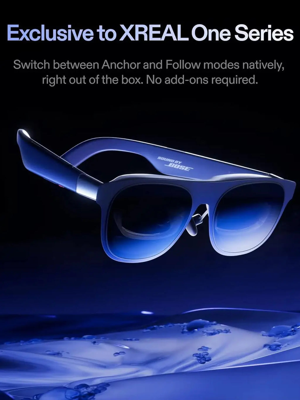 Lunettes AR XREAL 1S bleues 3 DoF – CLEVI Paris