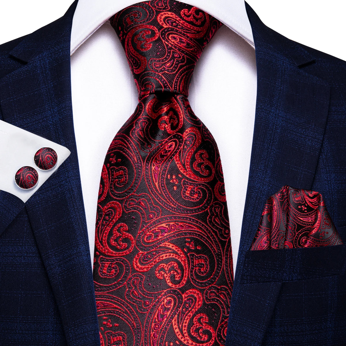 Cravate homme unie, style formel – CLEVI Paris