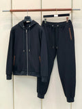 Ensemble homme à capuche en coton mélangé – CLEVI Paris