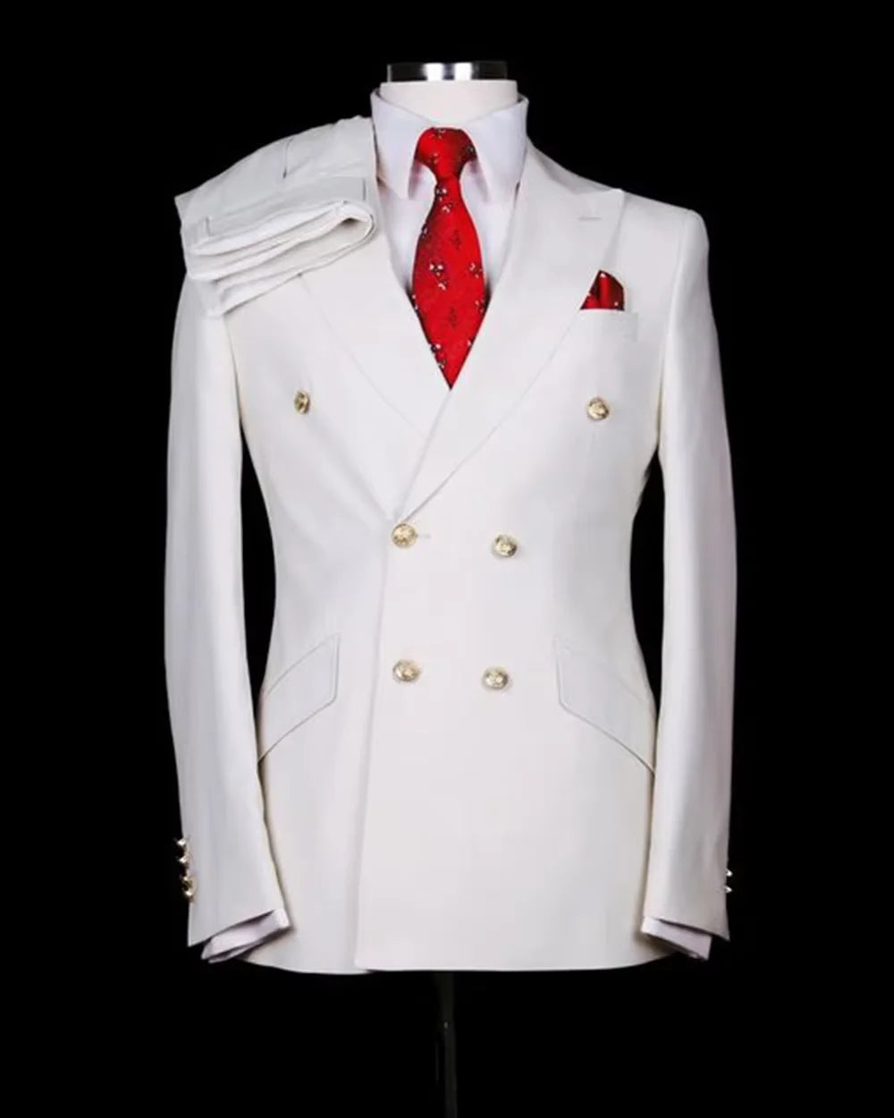 Costume croisé 2 pièces homme – CLEVI Paris