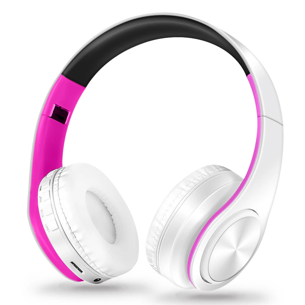Casque Bluetooth AYVVPII FM Radio Carte SD Micro 20h – CLEVI Paris