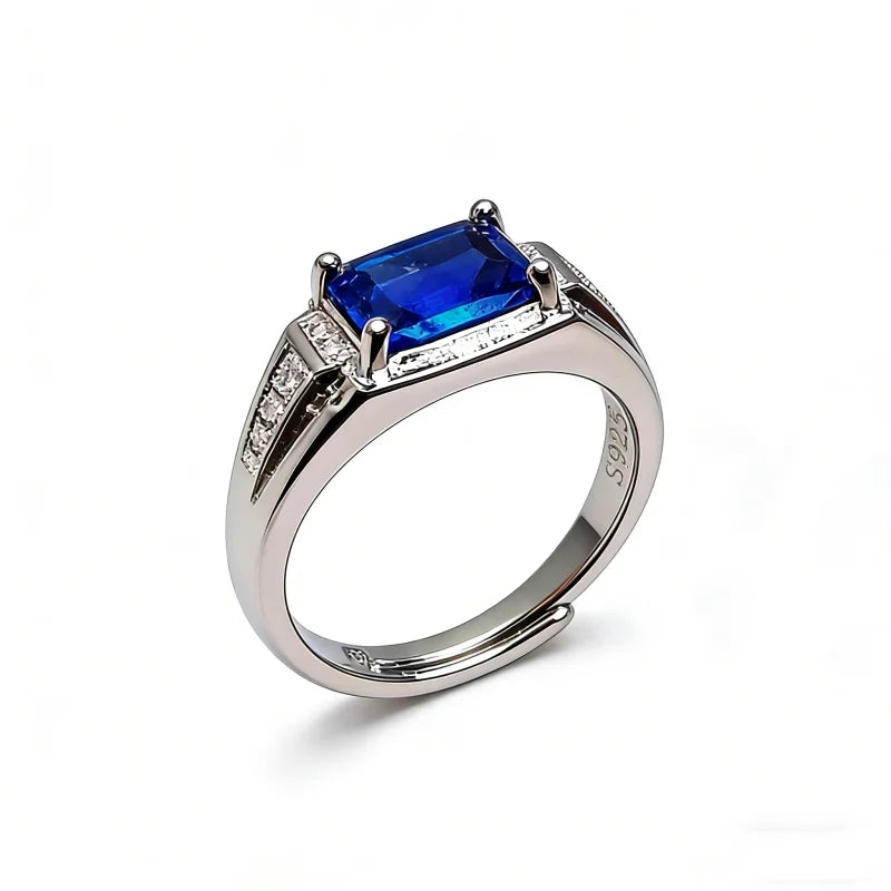 Bague Femme Argent 925 Cristal Cocktail – CLEVI Paris