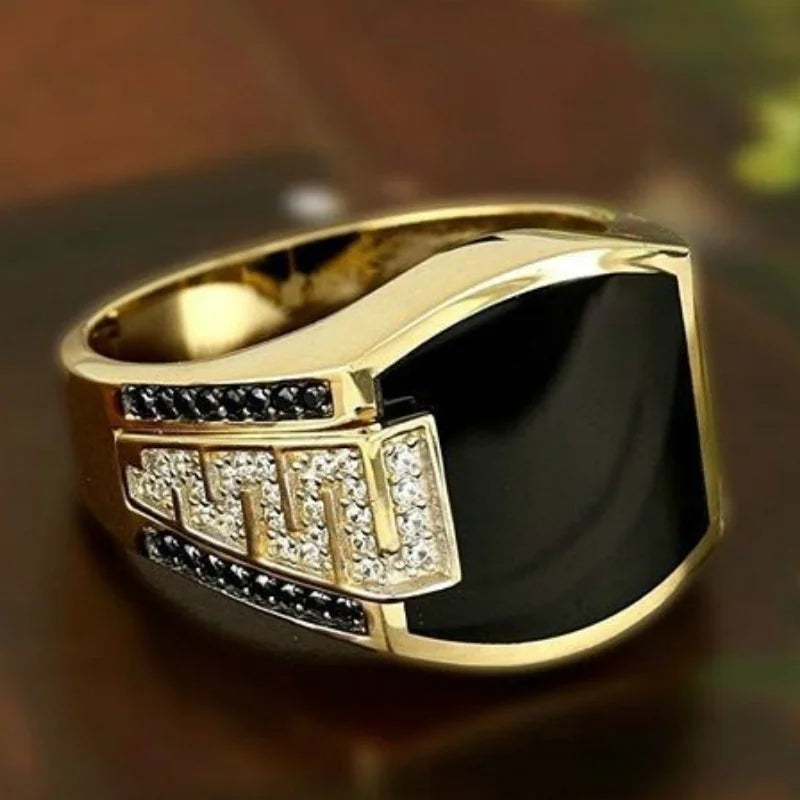 Bague Homme Zirconium Style Punk – CLEVI Paris