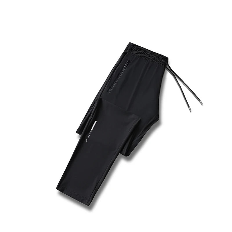 Pantalon sport homme en nylon et élasthanne – CLEVI Paris