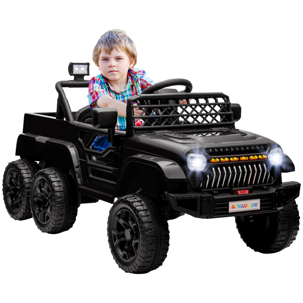 Buggy enfant AIYAPLAY 12 V avec remorque – CLEVI Paris