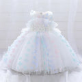 Robe cérémonie bébé fille à fleurs – CLEVI Paris