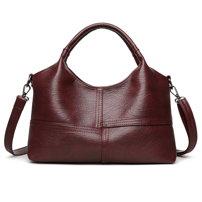 Sac à Main PU Souple Femme Bandoulière Casual Chic 6 Coloris – CLEVI Paris