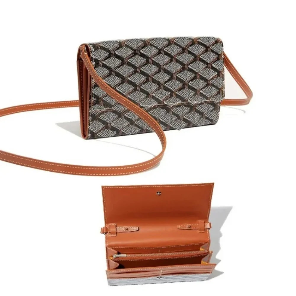 Sac bandoulière vintage en simili cuir PU – CLEVI Paris