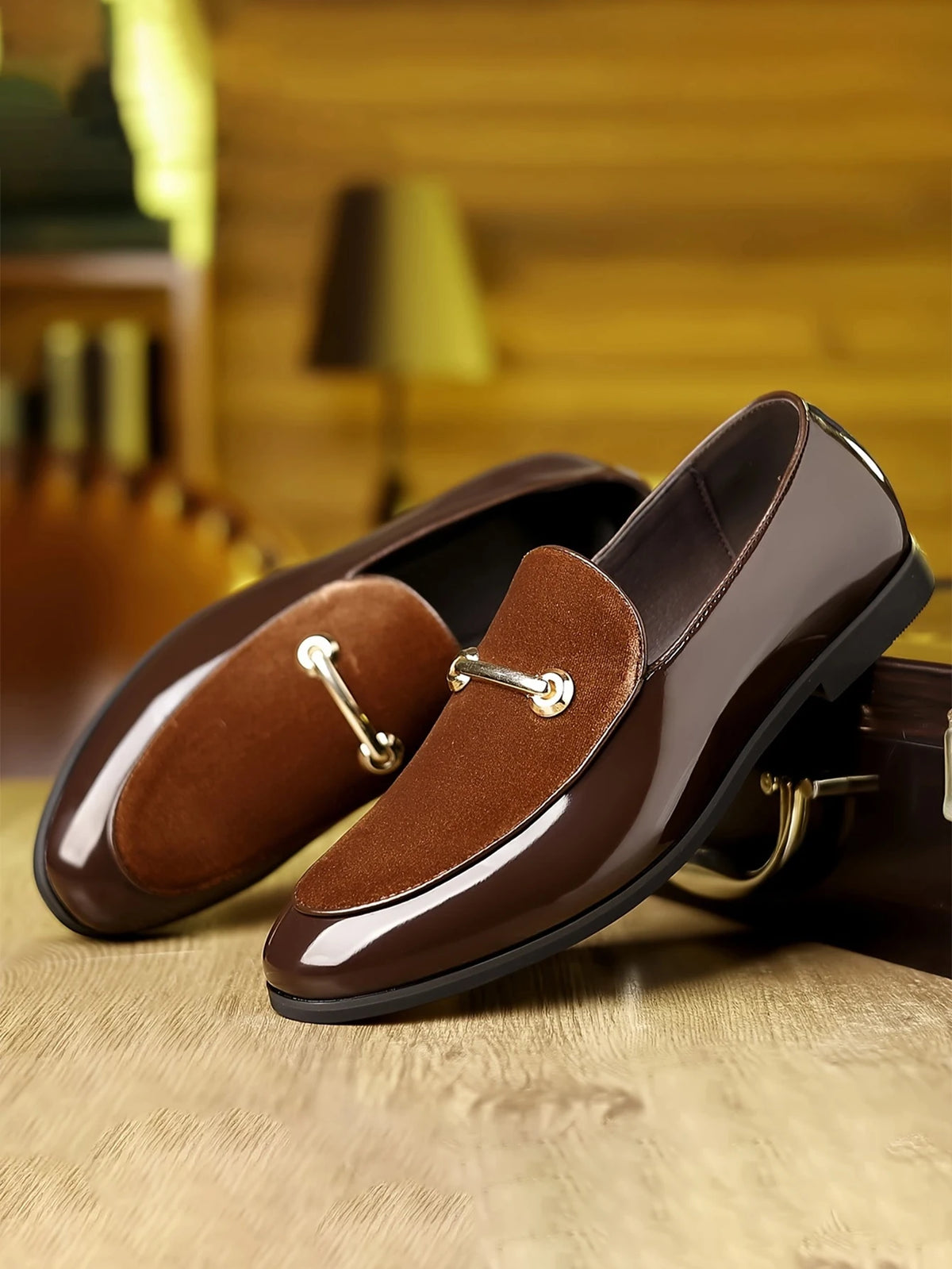 Mocassins en Daim à Pampilles pour Homme – CLEVI Paris