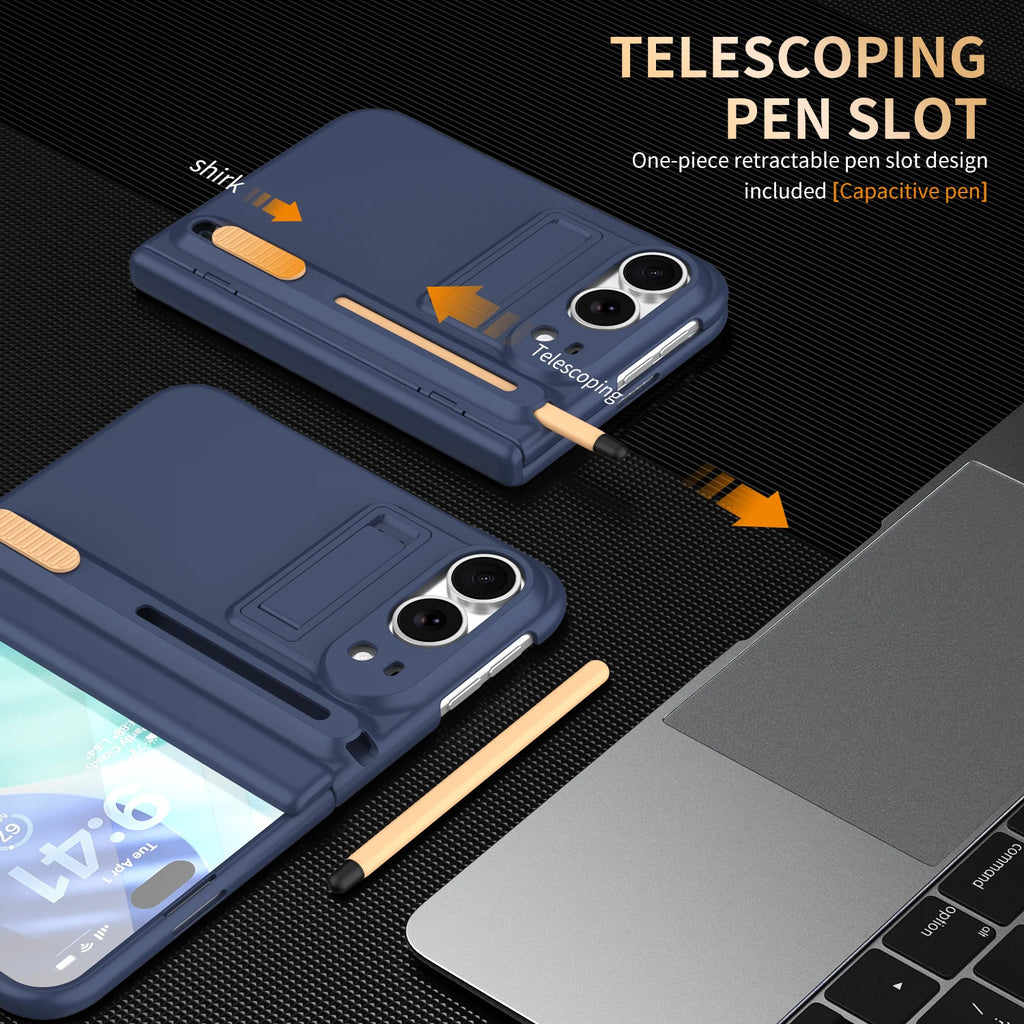 Étui iPhone Duo avec support et charnière – CLEVI Paris