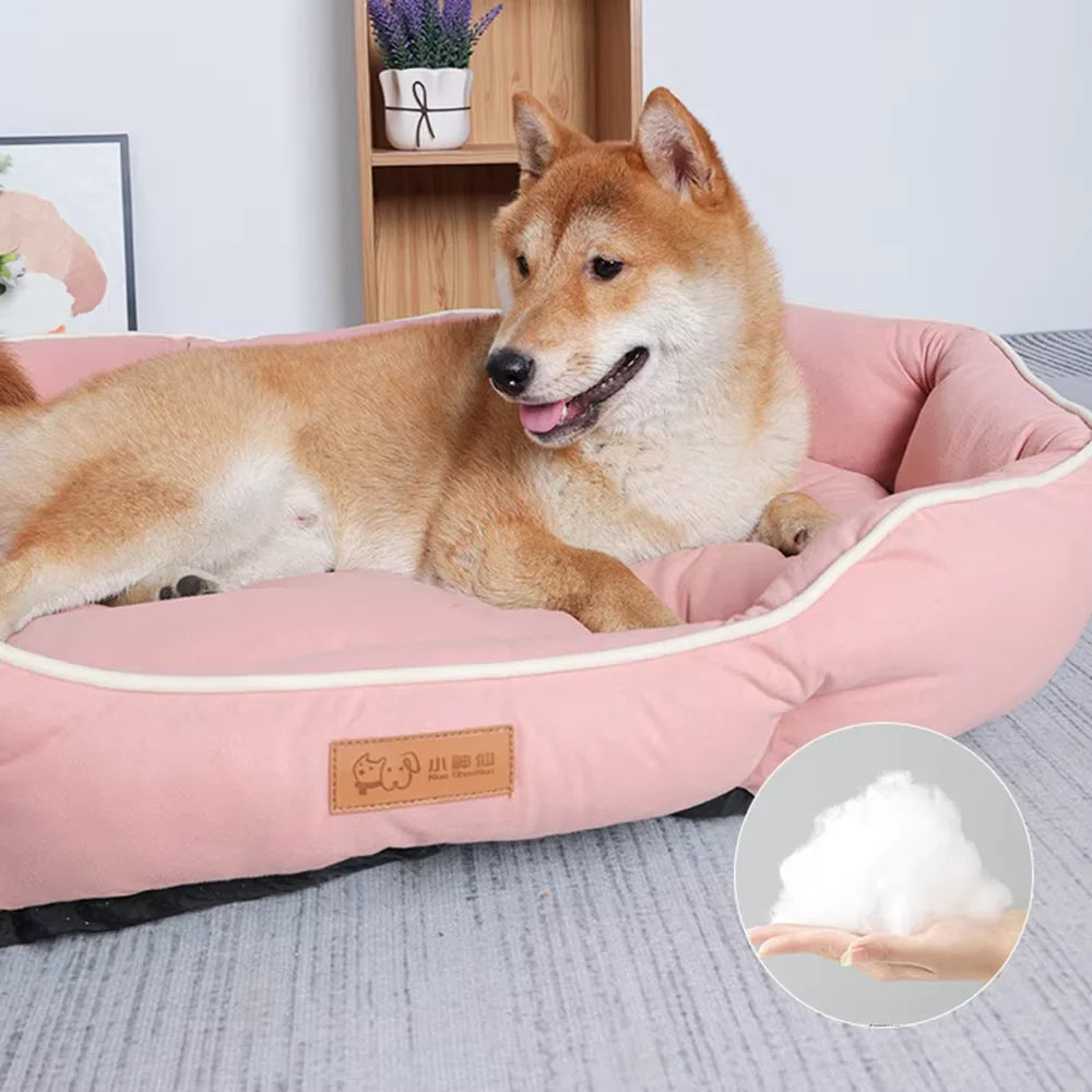 Canapé pour animaux en velours côtelé – CLEVI Paris