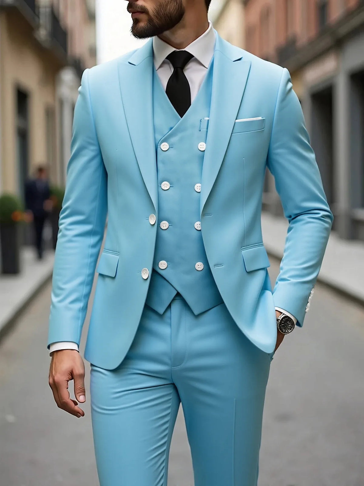 Costume homme 3 pièces pour mariage – CLEVI Paris