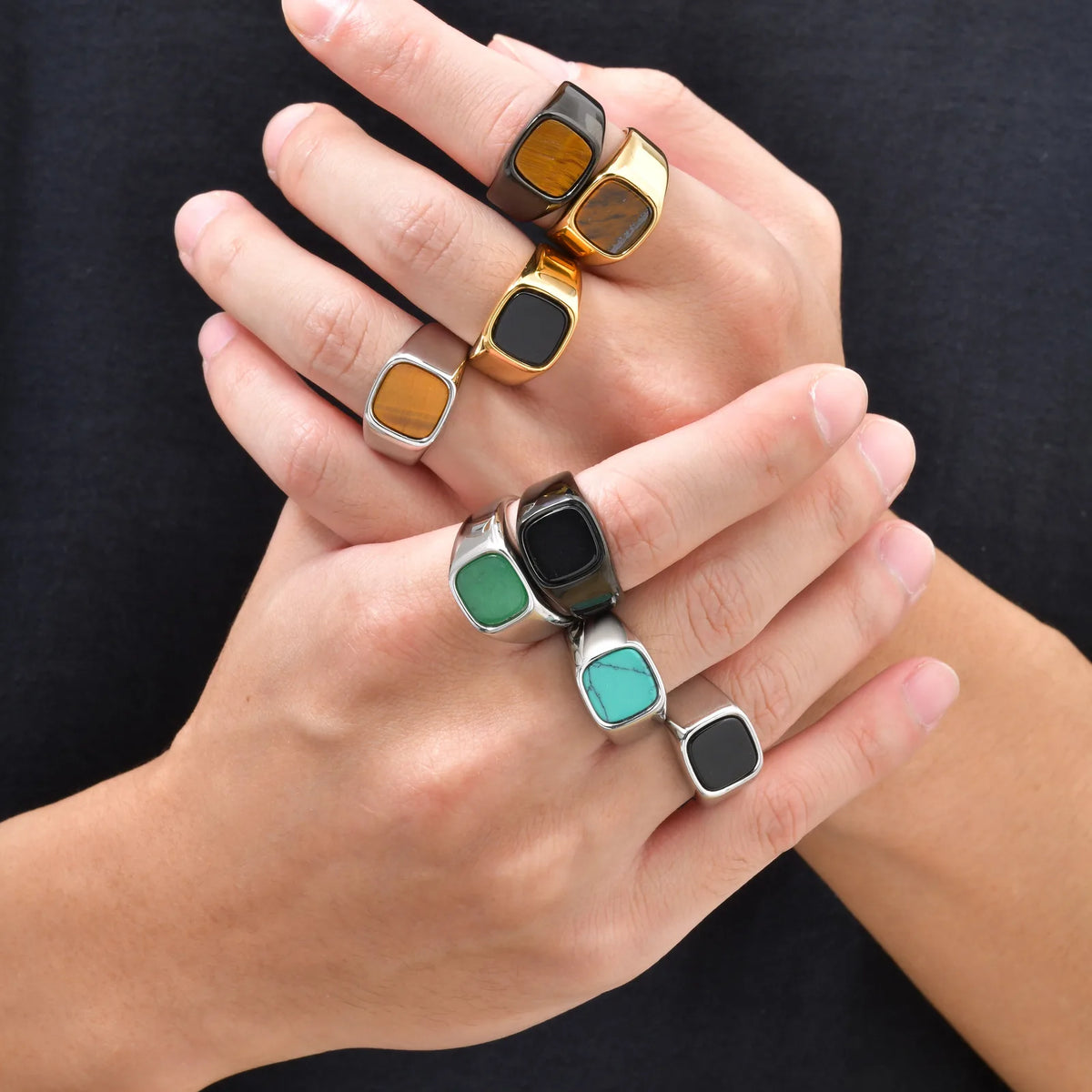 Bague Unisexe en Acier Inoxydable – CLEVI Paris
